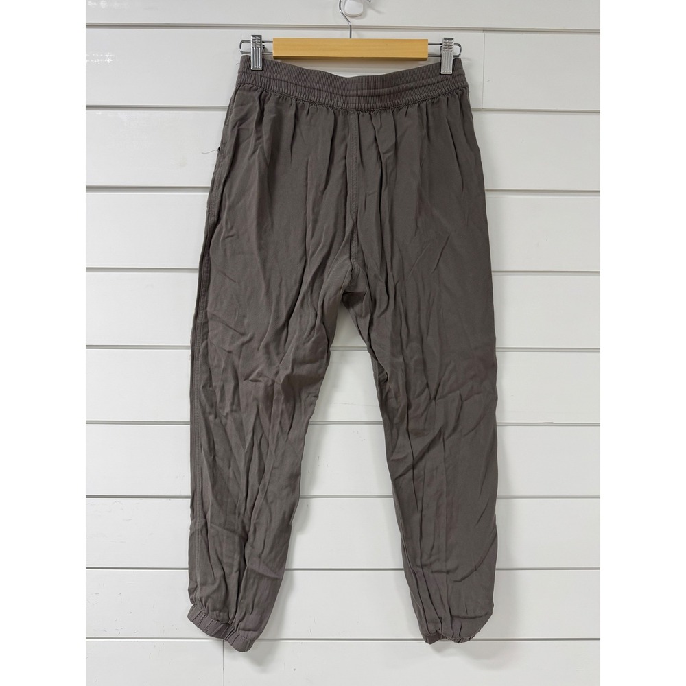 Becool Women Charcoal Grey Elastic Waist Drawstring Jogger Pants Size Medium - Picture 3 of 7